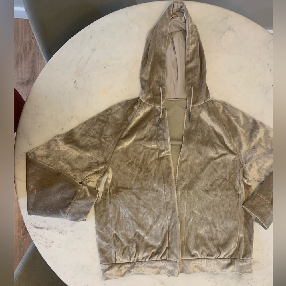 Stunning Brunello Cucinelli velour hoodie Size 44 - Picture 2 of 7